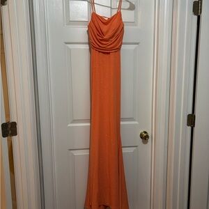 Windsor Sparkling Orange Maxi Dress